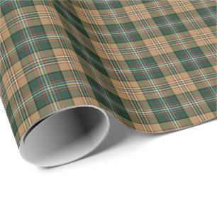 State of Arizona Tartan Wrapping Paper