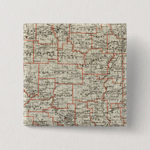 State of Arkansas 15 Cm Square Badge