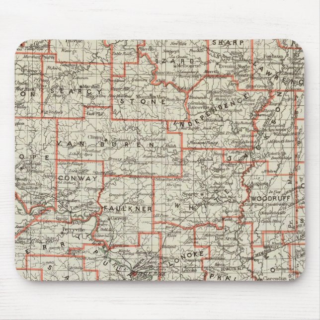 State of Arkansas Mouse Pad (Front)