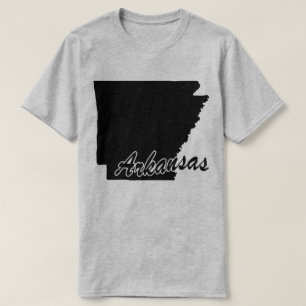 State Of Arkansas Shape T-shirt