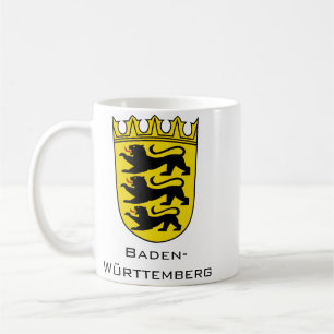 State of Baden-Württemberg Grand Coat of Arms Art Coffee Mug