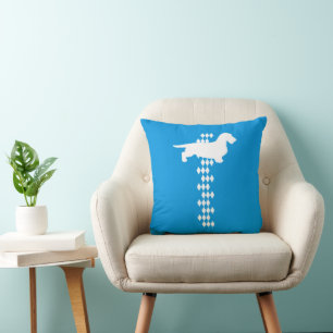 State Of Bavaria - Rough-Haired Dachshund Cushion