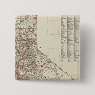 State of California 2 15 Cm Square Badge