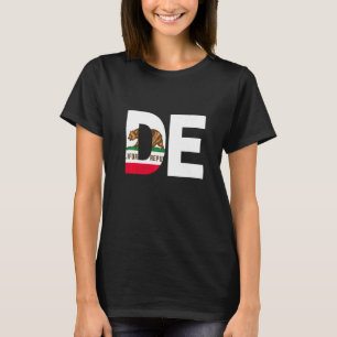 State of California Flag Delaware DE Cities and St T-Shirt