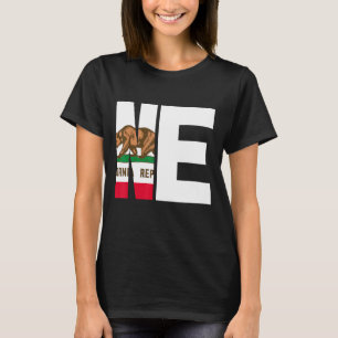 State of California Flag Nebraska NE Cities and St T-Shirt
