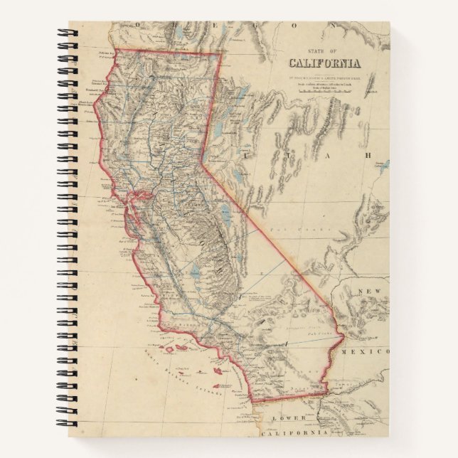 State of California Notebook (Front)