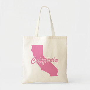 State Of California Shape Tote Bag