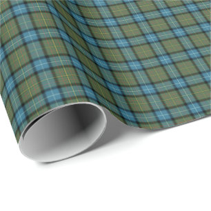State of California Tartan Wrapping Paper