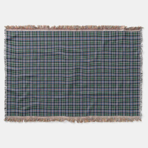 State of Colorado Tartan Throw Blanket