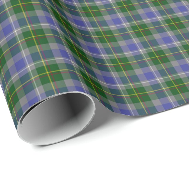 State of Connecticut Tartan Wrapping Paper (Roll Corner)