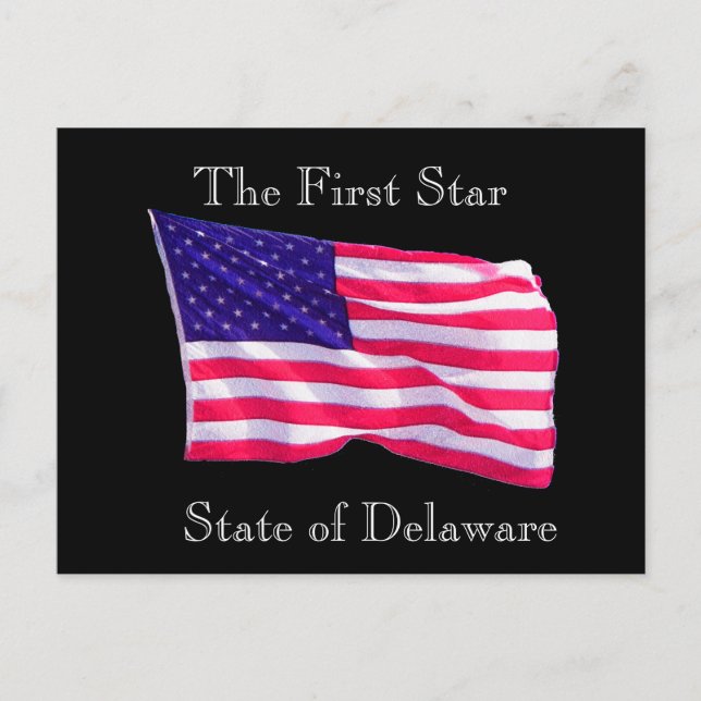 State of Delaware - postcard (Front)