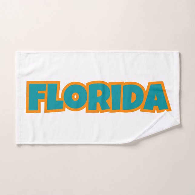 State Of Florida Pride Custom Hand Towel (Hand Towel)