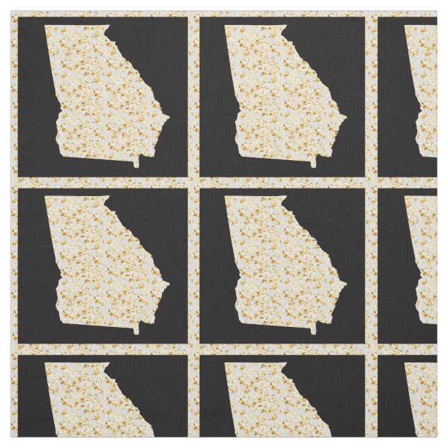 STATE OF GEORGIA FABRIC (Swatch)