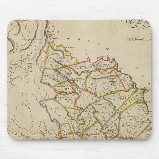 State of Georgia Mouse Pad (Front)