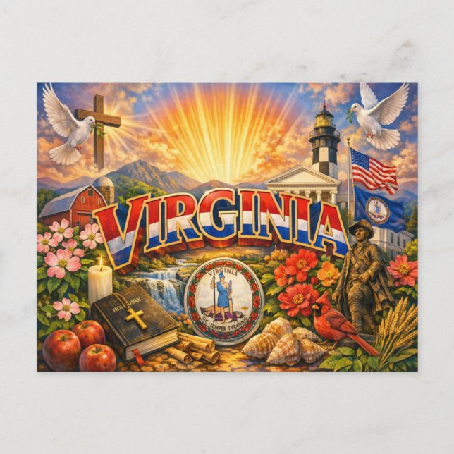 State of Grace Spiritual Postcard  (Front)