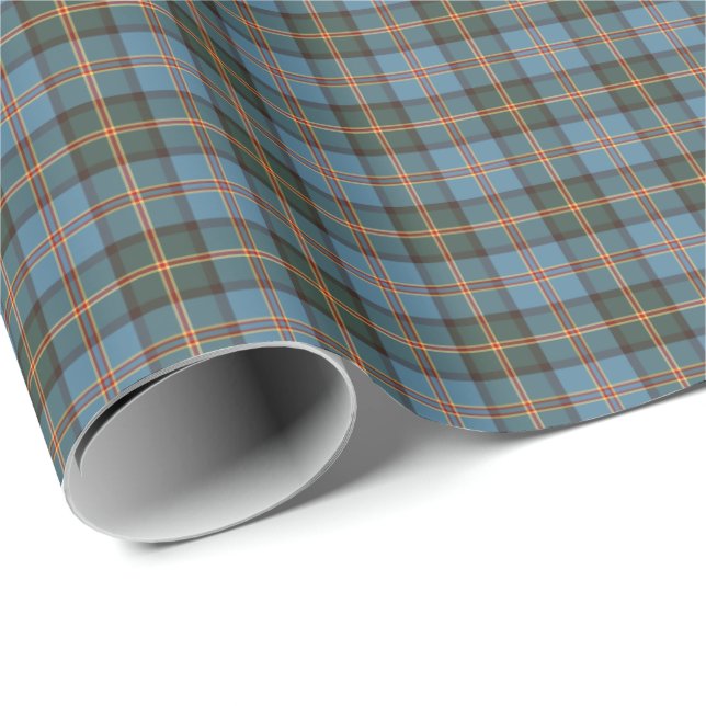 State of Hawaii Tartan Wrapping Paper (Roll Corner)