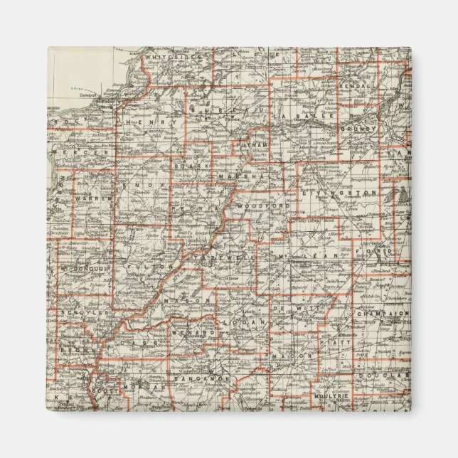 State of Illinois Magnet (Front)