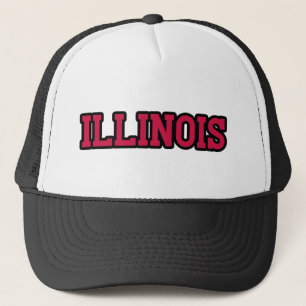 State Of Illinois Pride Custom Trucker Hat