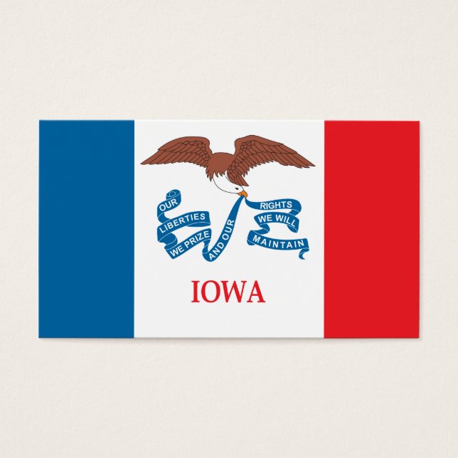 State of Iowa flag (Front)