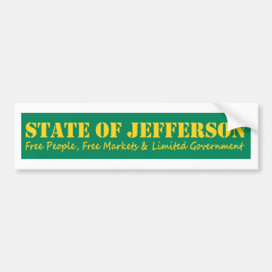 State of Jefferson bumber sticker