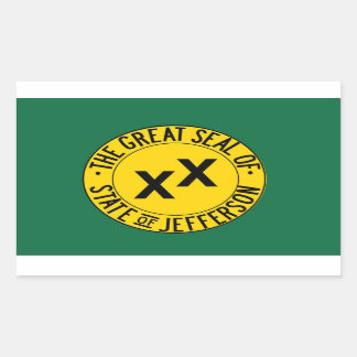 State of Jefferson Stickers (Sheet of 4)