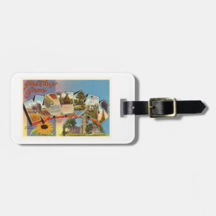 State of Kansas KS Old Vintage Travel Souvenir Luggage Tag