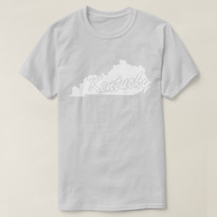 State Of Kentucky Shape T-shirt