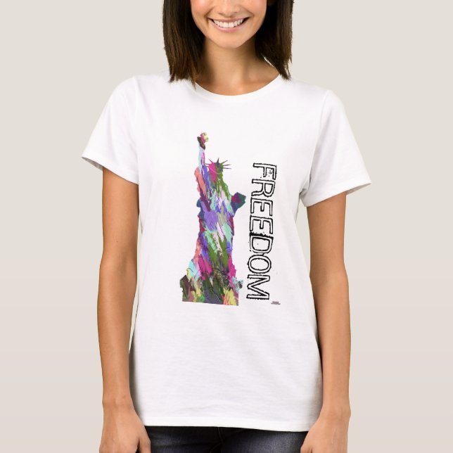 State of liberty and freedom tee (Front)
