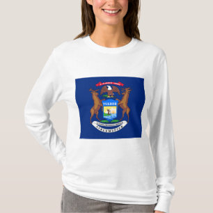 State of Michigan Flag T-Shirt