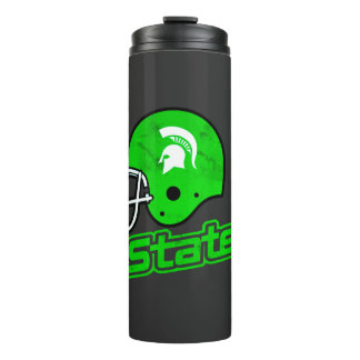 State of Michigan Green White Thermal Tumbler