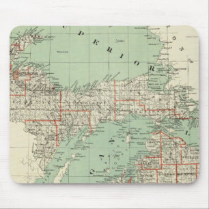 State of Michigan Mouse Pad