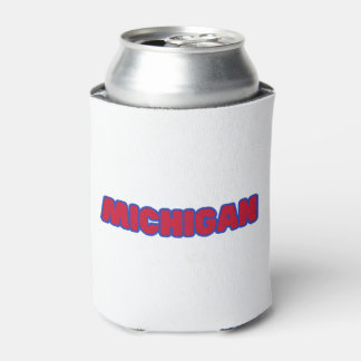 State Of Michigan Pride Custom Can Cooler