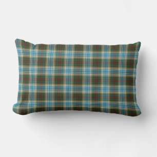 State of Michigan Tartan Lumbar Cushion
