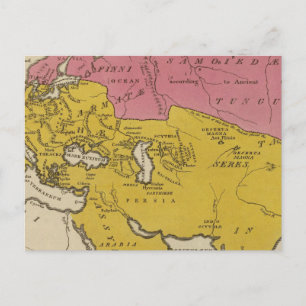 State of Nations at the Christian aera Postcard
