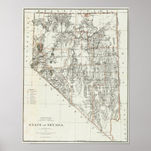 State Of Nevada Poster