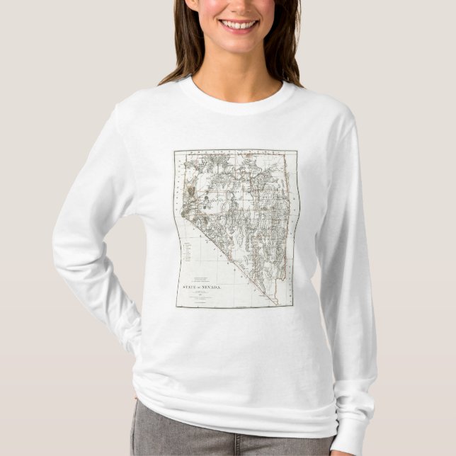 State Of Nevada T-Shirt (Front)
