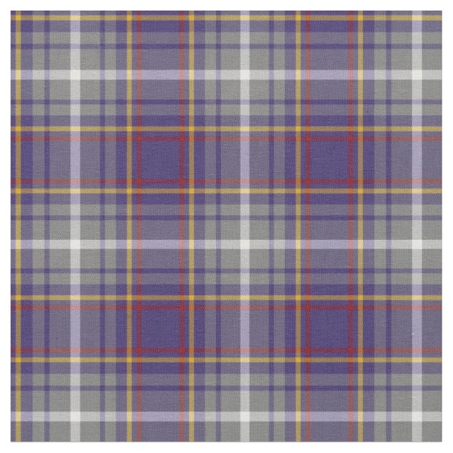 State of Nevada Tartan Fabric (Close Up)