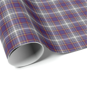 State of Nevada Tartan Wrapping Paper