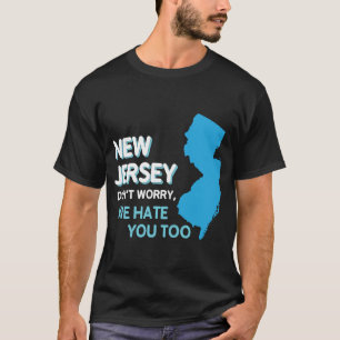State of New Jersey Funny Vintage Slogan R T-Shirt
