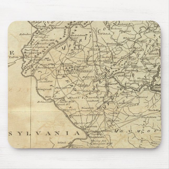 State of New Jersey Mouse Pad (Front)