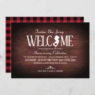 State of New Jersey New Home Housewarming Party Invitation