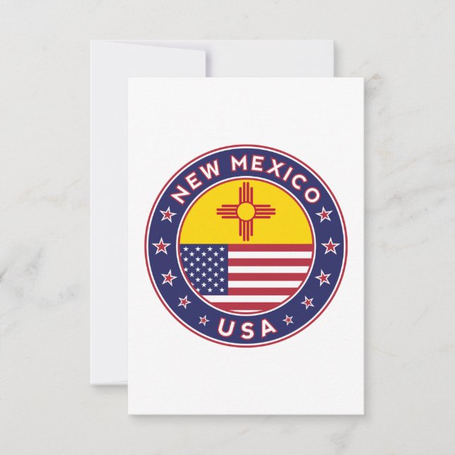 State of New Mexico Card (Front)