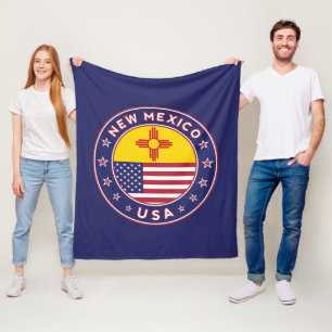 State of New Mexico Fleece Blanket