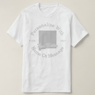 State Of New Mexico PERSONALIZED T-shirt