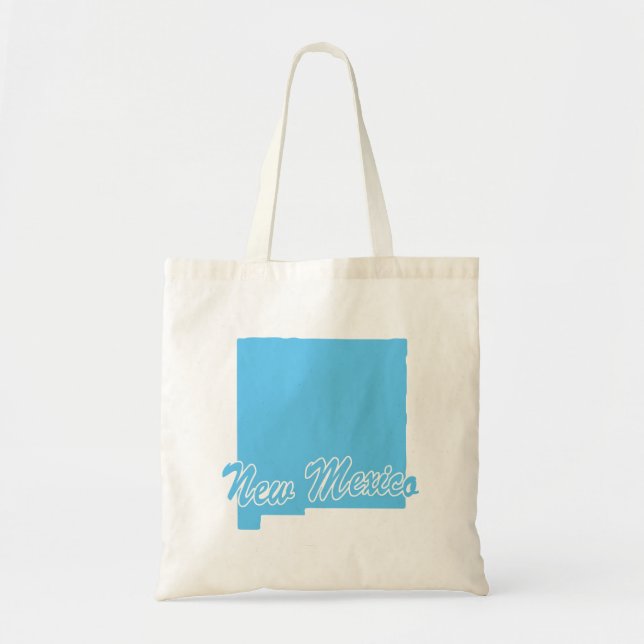 State Of New Mexico Shape Tote Bag (Front)