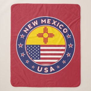 State of New Mexico Sherpa Blanket