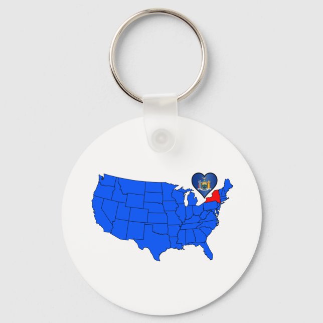 State of New York Key Ring (Front)