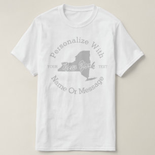 State Of New York PERSONALIZED T-shirt