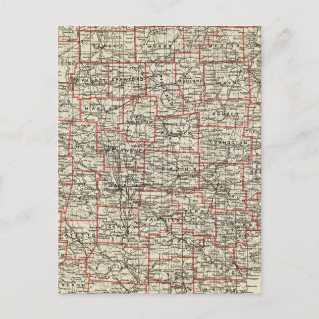 State of Ohio Postcard (Front)