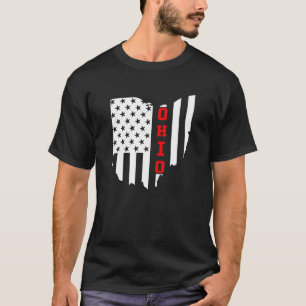 State Of Ohio Usa Us Flag States T-Shirt